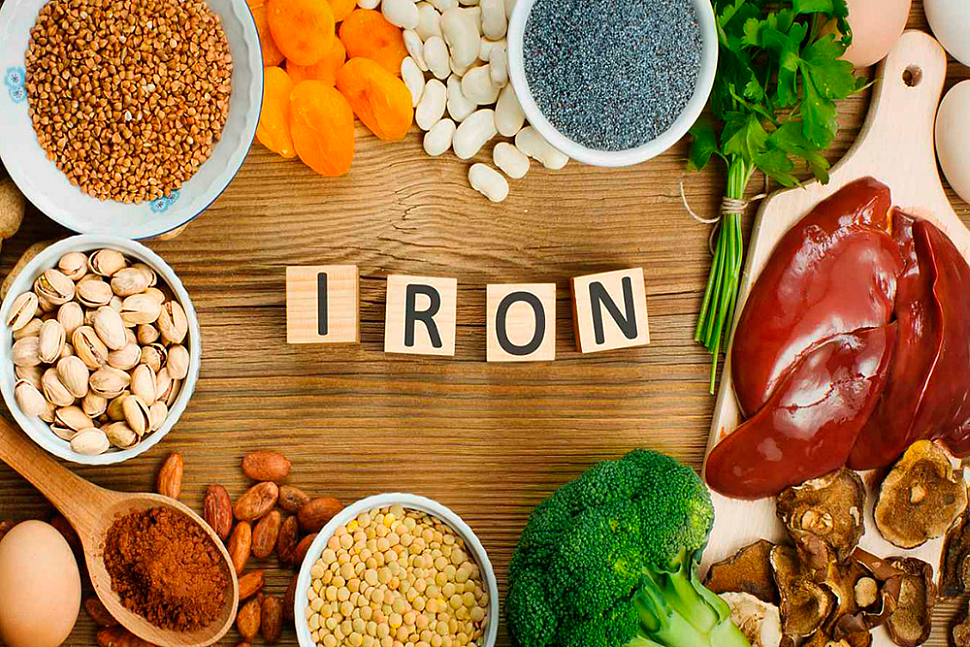 10 дешевих продуктів з найбільшим вмістом заліза